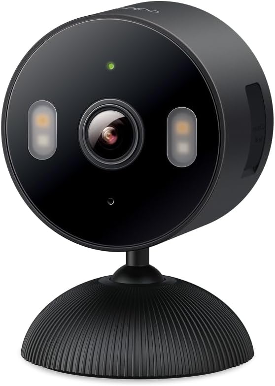 TP-Link Tapo 1080P Indoor Security Camera for Baby Monitor, Dog Camera w/Motion Detection, 2-Way Audio Siren, Night Vision, Cloud & SD Card Storage, Works w/Alexa & Google Home (Tapo C100)